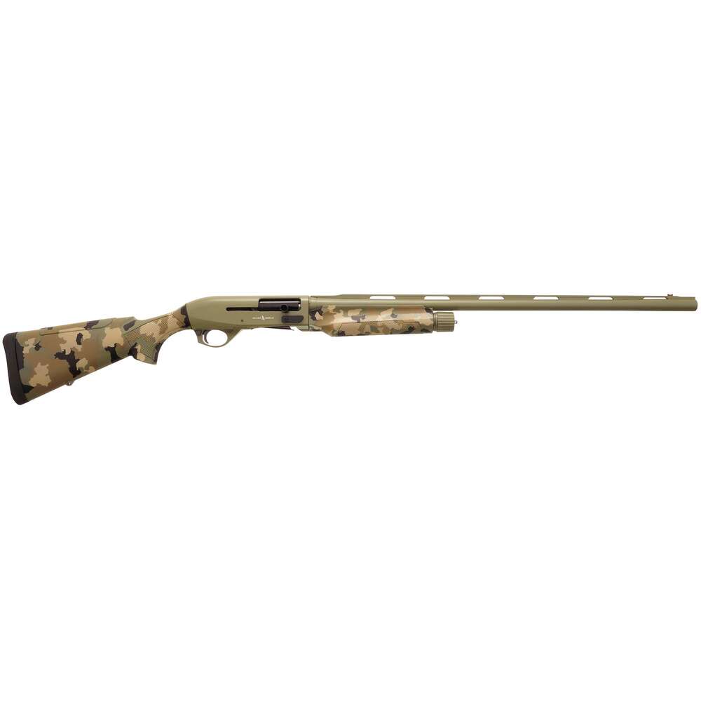 Rifles Long Guns TR Imports Ready Series 12Gauge A2 Inertial Action 12GA Semi 28in Barrel Old-School Camo w/Cerakote Green